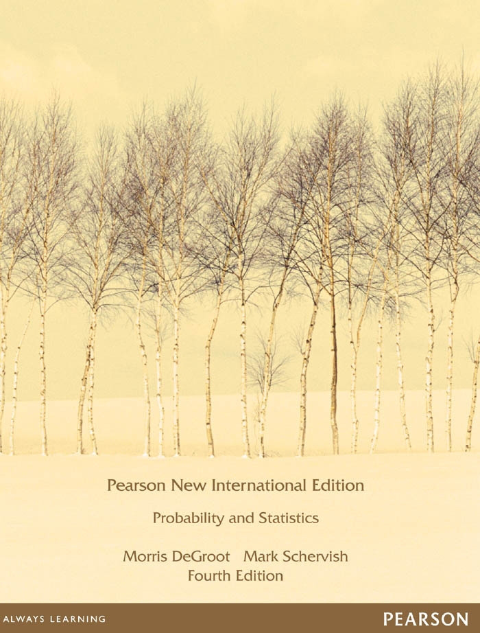 Probability and Statistics: Pearson New International Edition